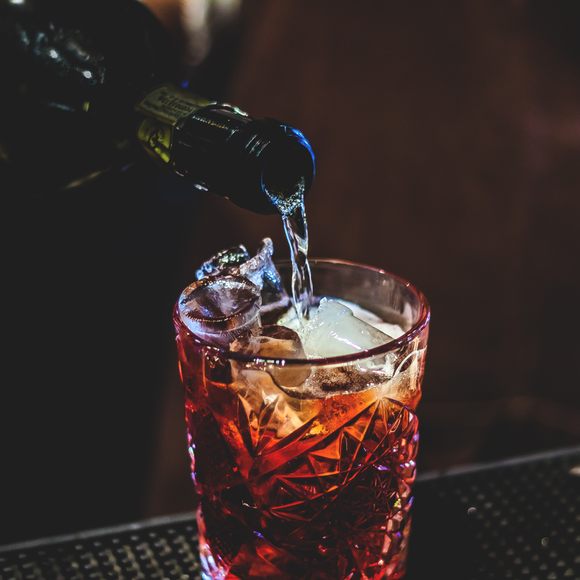 Prosecco makes for a lighter twist on a Negroni. 
